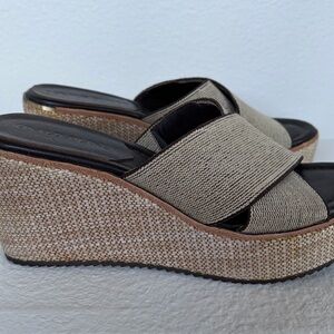 Donald Pliner Woven Wedge Sandals